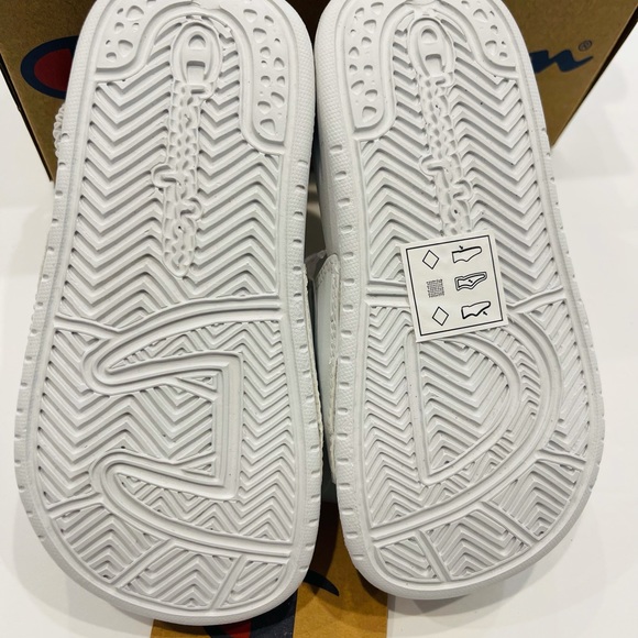 Champion Super Slides Sandal Shoes Logo New In Box Toddler Size 9 - Picture 5 of 8
